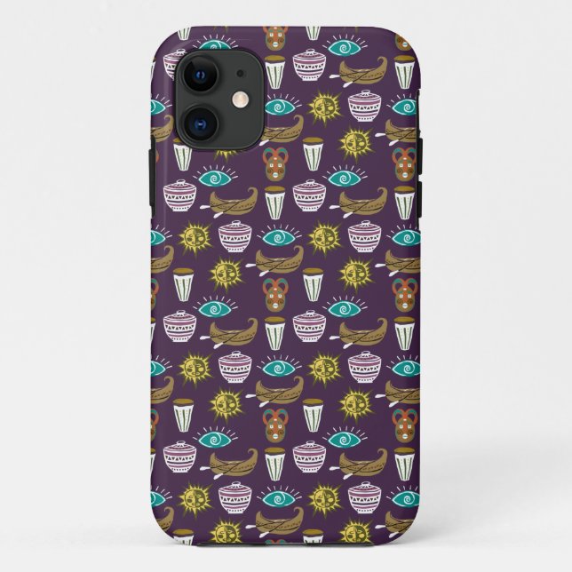 Girly Floral Pattern Case-Mate iPhone Case (Back)