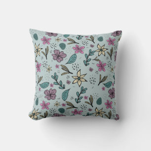 Girly Flower Art New Design Floral Aesthetic Flowe Cushion