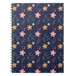 Girly Flower Art New Design Floral Aesthetic Flowe Notebook