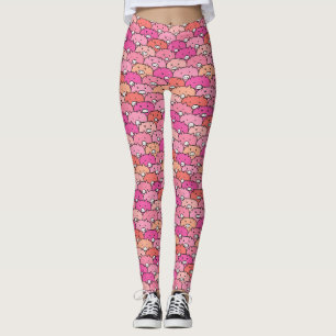 Girly Funny Pig Pattern Leggings