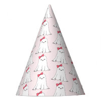 Girly Ghost with Pink Bow