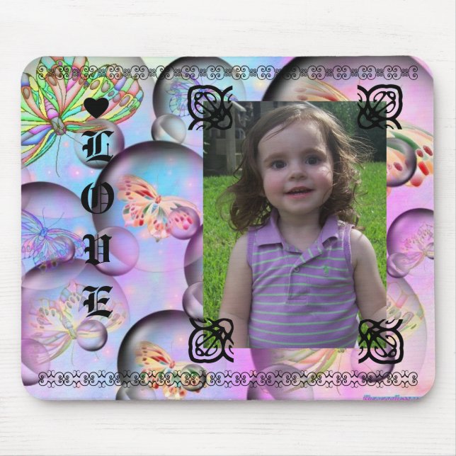 Girly Girl Mousepad (Front)