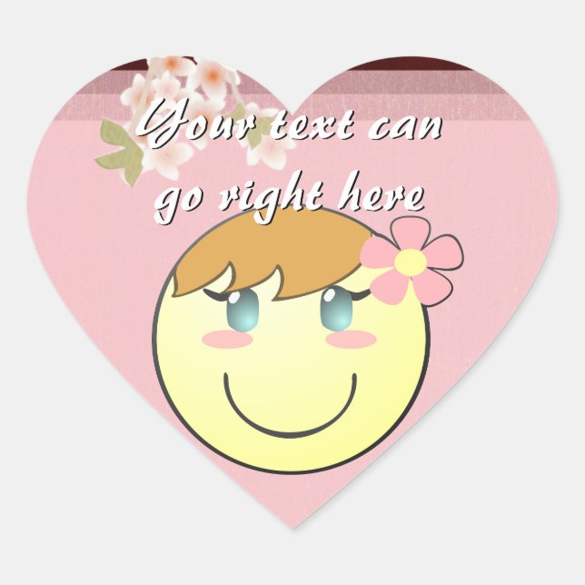 Girly Heart Stickers (Front)