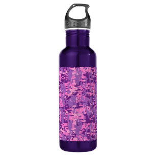 Girly Hot Pink Digital Camo 710 Ml Water Bottle