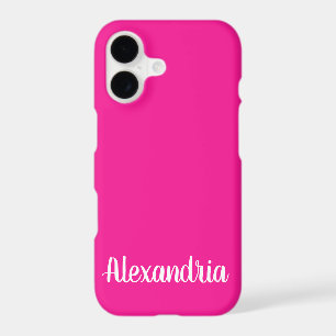 Girly HOT PINK Solid Colour