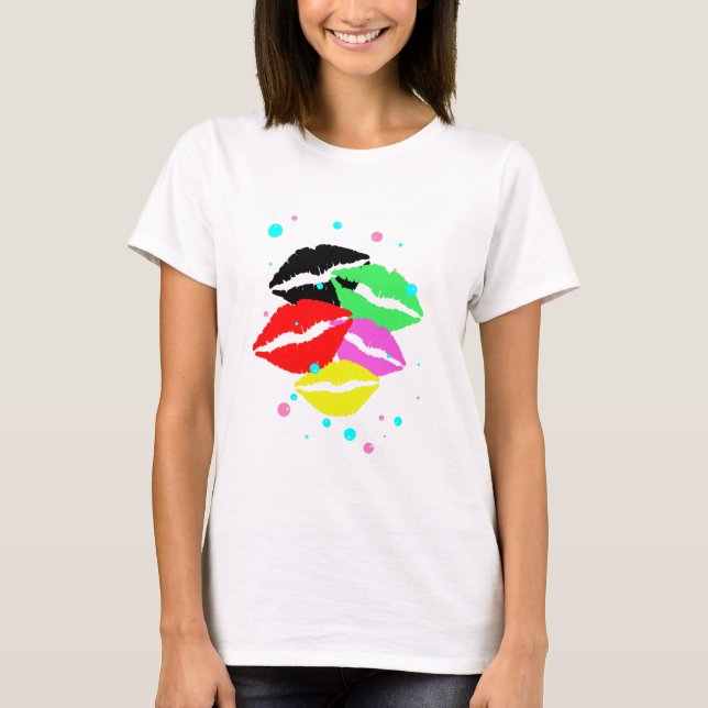Girly Kisses T-Shirt (Front)
