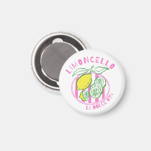 Girly Limoncello– La Dolce Vita Pink Magnet