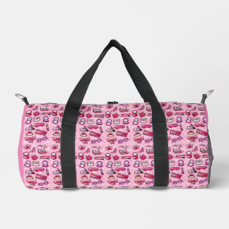Girly Makeup - Pink Duffle Bag