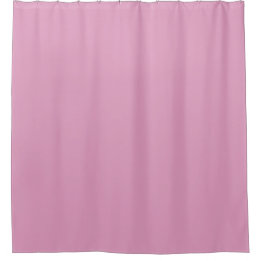 Girly Minimalist Unicolored Amaranth Pink Shower Curtain