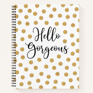 Girly Modern Chic Notebook