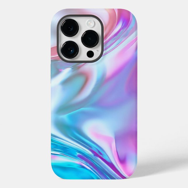 Girly Modern Pastel Aesthetic Background Case-Mate iPhone Case (Back)