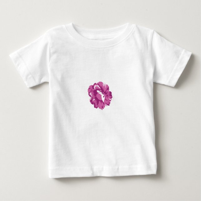 Girly, Pale Megenta, Royal Health Baby T-Shirt (Front)
