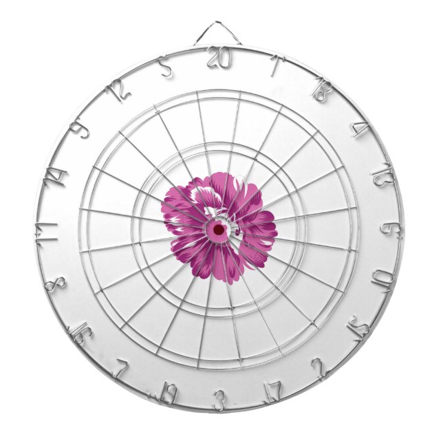 Girly, Pale Megenta, Royal Health Dartboard (Front)