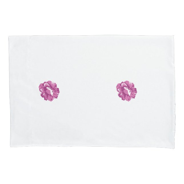 Girly, Pale Megenta, Royal Health Pillowcase (Front)