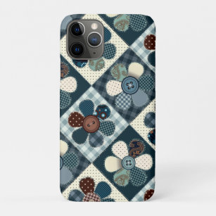 Girly Patchwork Modern Floral Chic Case-Mate iPhone Case