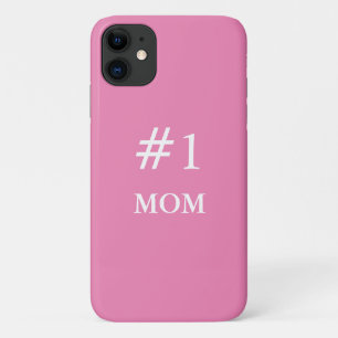 Girly Pink #1 Mum iPhone 11 Case