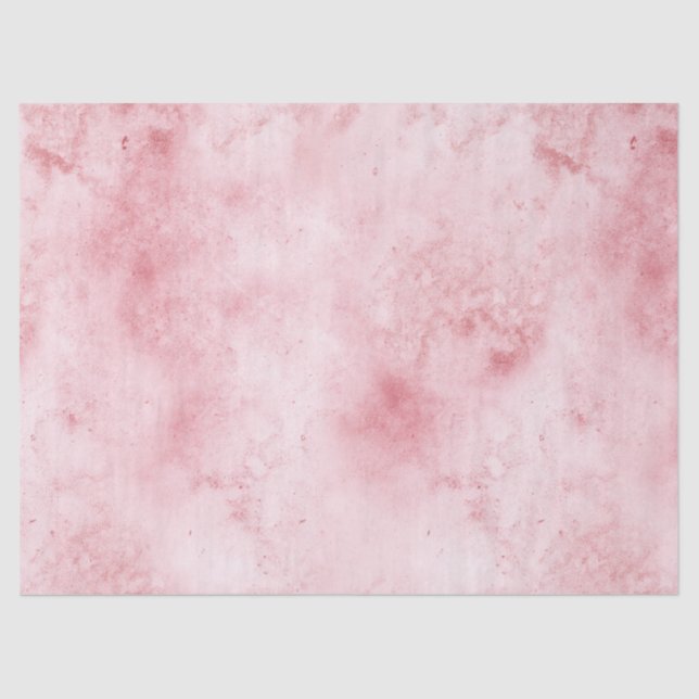Girly Pink Abstract Tissue Paper (Front)