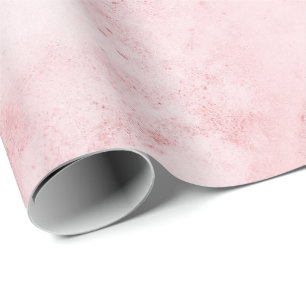 Girly Pink Abstract Wrapping Paper