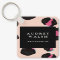 Girly Pink Back Blush Leopard print