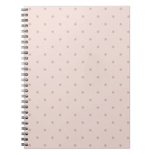 Girly Pink Dots Notebook
