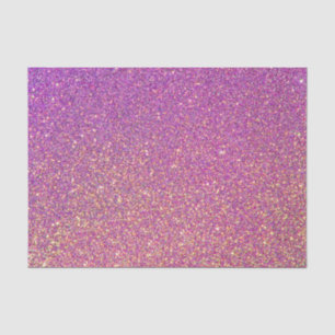 Girly Pink Glitter Pattern Tissue Paper