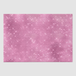 Girly Pink Glitzy Sparkle Tissue Paper