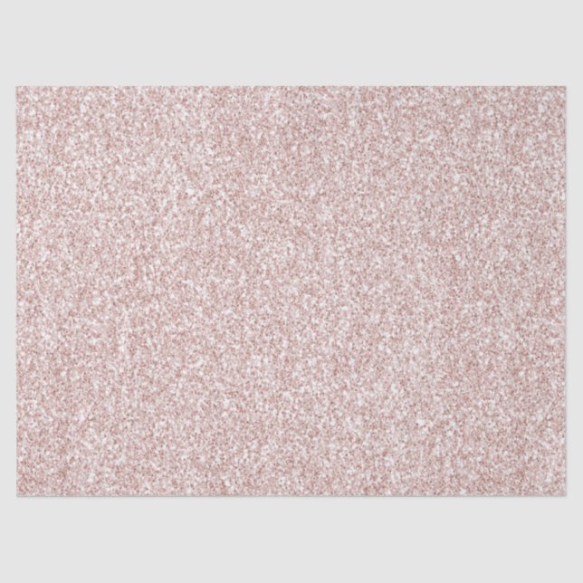 Girly Pink Sparkle Glitter Tissue Paper (Front)