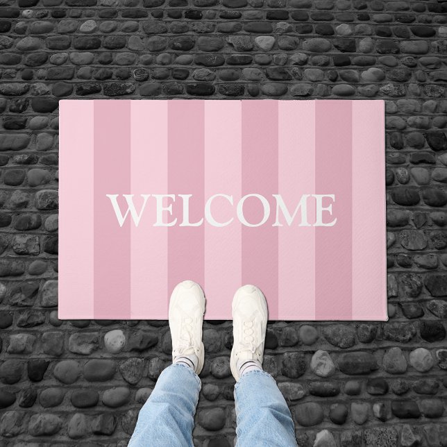 Girly Pink Welcome Mat (Creator Uploaded)