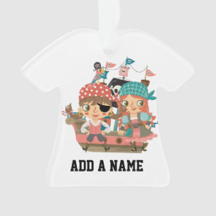 Girly Pirates Ornament