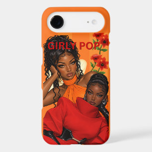 Girly Pop Fashion Orange phone case