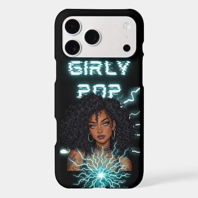 Girly Pop Lightning Phone Case (Back)