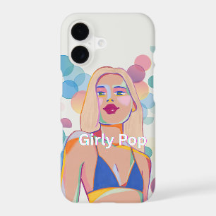 Girly pop phone case party girl iphone