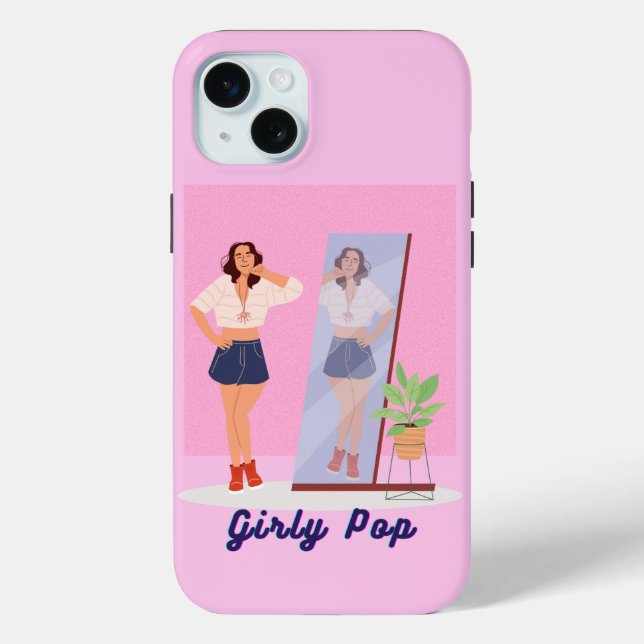 Girly pop - Pink Case-Mate iPhone Case (Back)