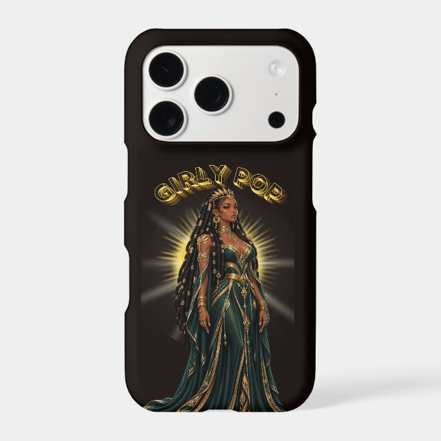 Girly Pop Queen Phone Case (Back)