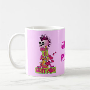 Girly Punk Rocker Coffee Mug