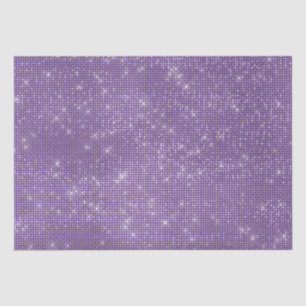 Girly Purple Glitzy Sparkle  Tissue Paper