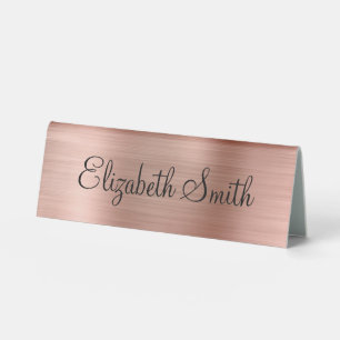 Girly Rose Gold Metallic