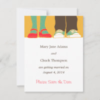 Girly Shoes & Sneakers Illustrated Wedding Yellow