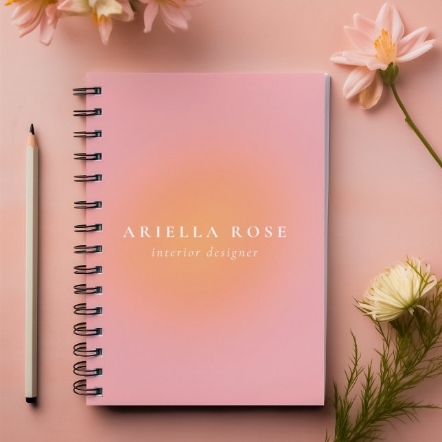 Girly simple Ombre Blush Pink Minimalist Feminine Planner (Creator Uploaded)