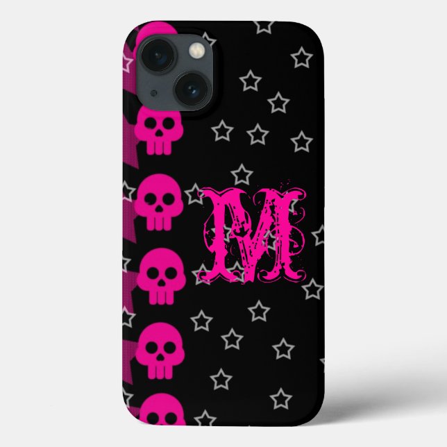 Girly Skull EMO Punk Rocker Rock IPhone 6 Case (Back)