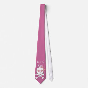Girly Skull Tie