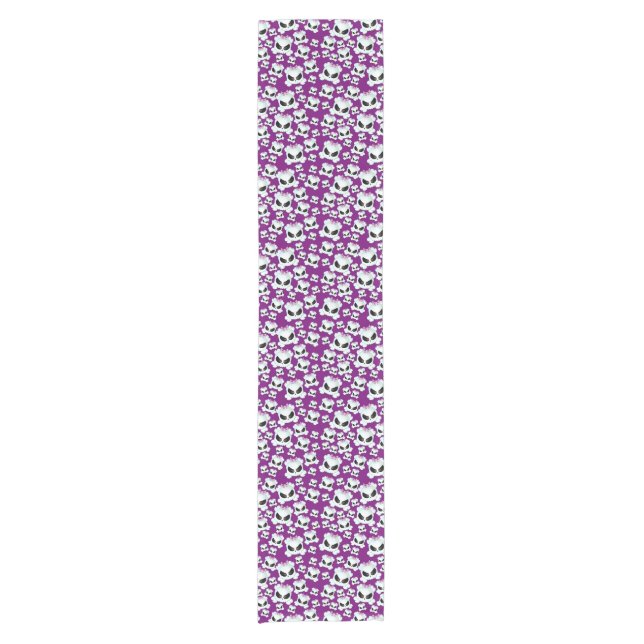 Girly Skullz Short Table Runner (Front)