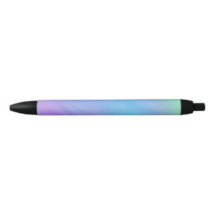 Girly Soft Rainbow Sky Black Ink Pen