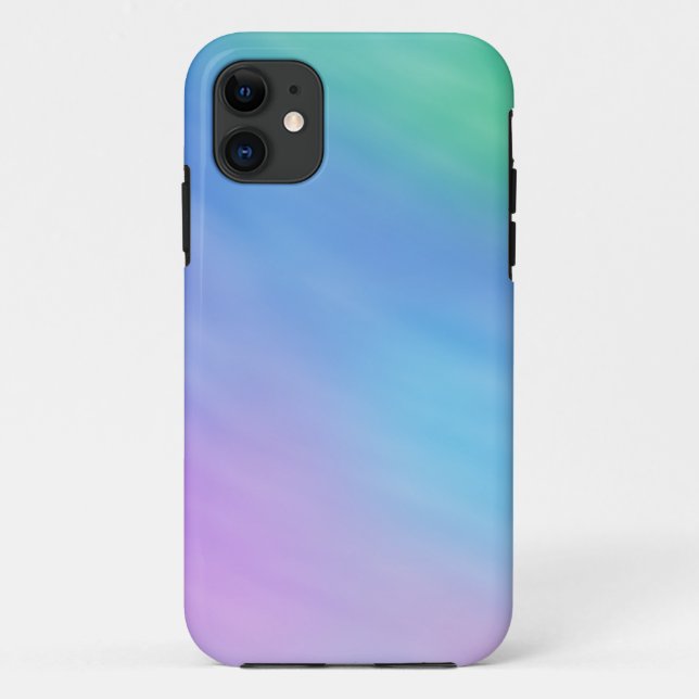 Girly Soft Rainbow Sky Case-Mate iPhone Case (Back)