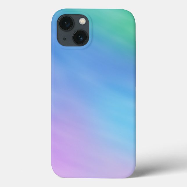 Girly Soft Rainbow Sky Case-Mate iPhone Case (Back)