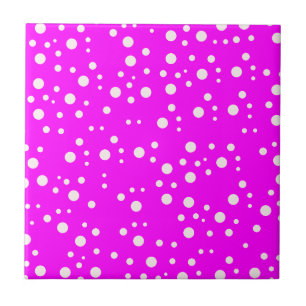 Girly Solid Pink Fuchsia Wall   Light Bright Pink Ceramic Tile