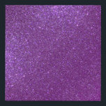 Girly Sparkly Royal Purple Glitter Faux Canvas Print<br><div class="desc">This girly and chic design is perfect for the girly girl. It depicts faux printed sparkly royal purple glitter. It's pretty, modern, trendy, and unique. ***IMPORTANT DESIGN NOTE: For any custom design request such as matching product requests, colour changes, placement changes, or any other change request, please click on the...</div>