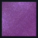 Girly Sparkly Royal Purple Glitter Faux Canvas Print<br><div class="desc">This girly and chic design is perfect for the girly girl. It depicts faux printed sparkly royal purple glitter. It's pretty, modern, trendy, and unique. ***IMPORTANT DESIGN NOTE: For any custom design request such as matching product requests, colour changes, placement changes, or any other change request, please click on the...</div>