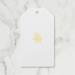 Girly Style, Light Eggplant, Bleached Cedar Gift Tags
