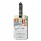 Girly Stylish Blue car Vacation Girls Travel Paris